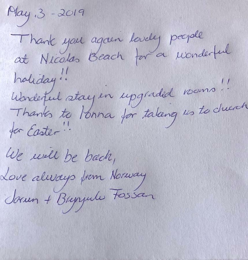 Nicolas Beach Palaiochora Ngoại thất bức ảnh